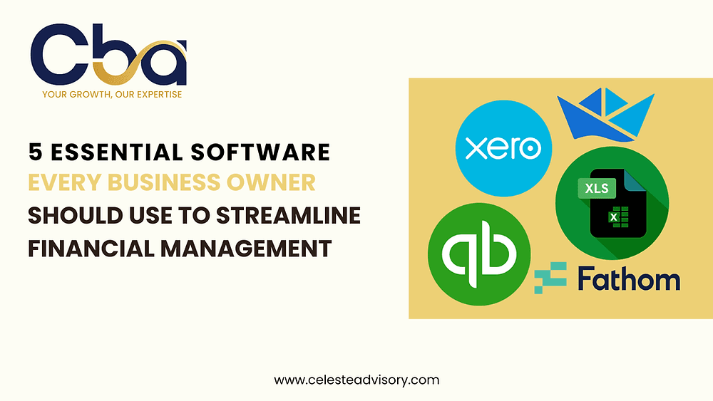 Top 5 Financial Software Every Business Owner Should Use to Streamline Financial Management