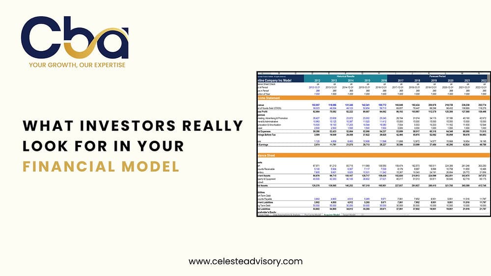 What Investors Really Look for in Your Financial Model